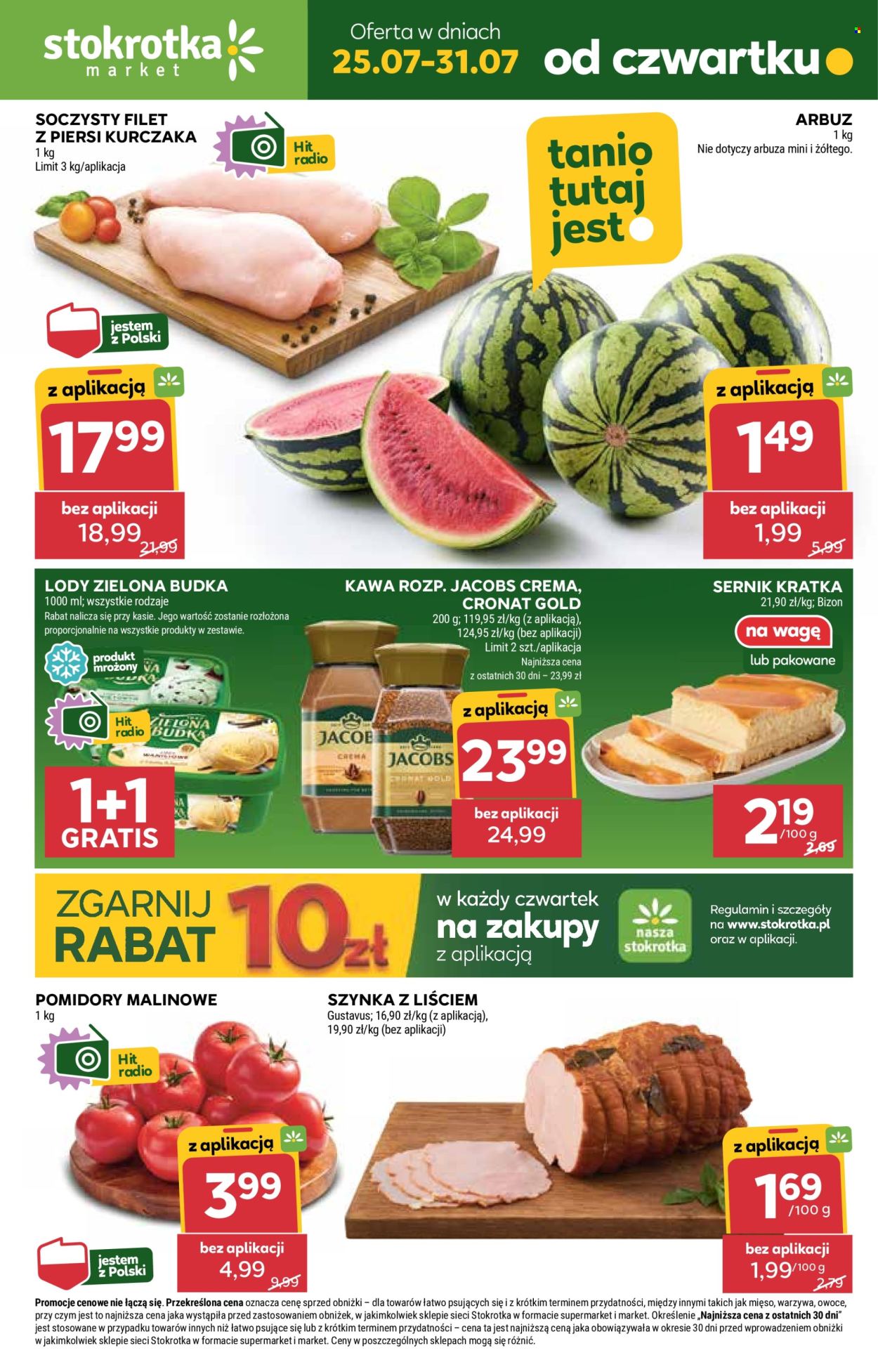 Gazetka Stokrotka Market - 25.07.2024 - 31.07.2024. Strona 1