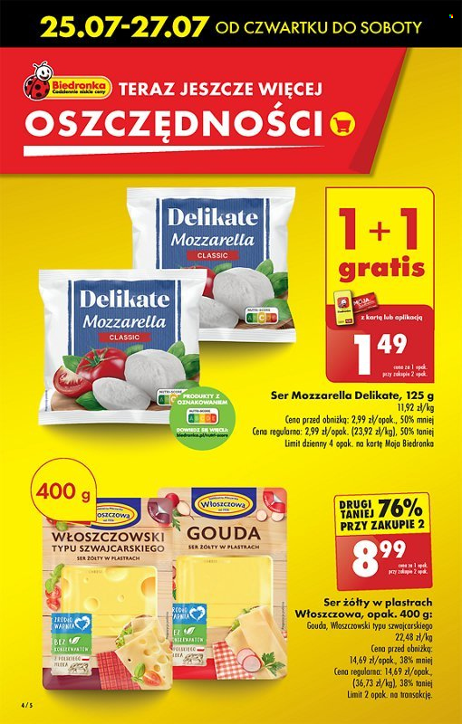 Gazetka Biedronka - 25.07.2024 - 31.07.2024. Strona 4