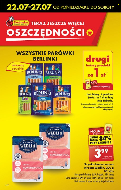 Gazetka Biedronka - 25.07.2024 - 31.07.2024. Strona 6