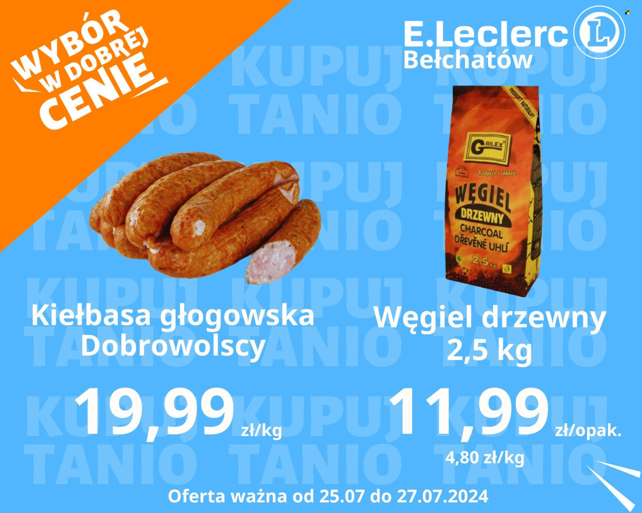 Gazetka E.Leclerc - 25.07.2024 - 27.07.2024. Strona 1