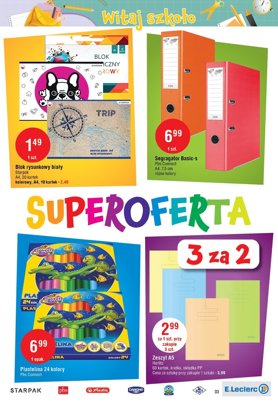 Gazetka E.Leclerc - 30.07.2024 - 10.08.2024. Strona 3