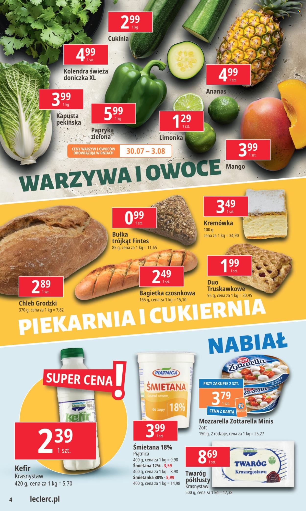 Gazetka E.Leclerc - 29.07.2024 - 5.08.2024. Strona 4