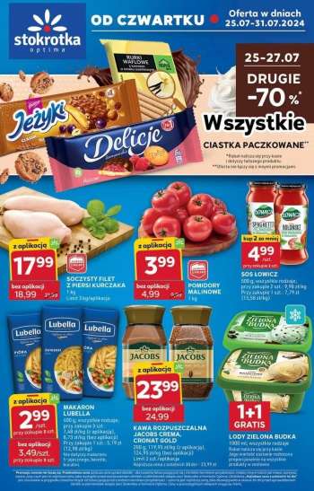 Gazetka Stokrotka Optima - 25.07.2024 - 31.07.2024.