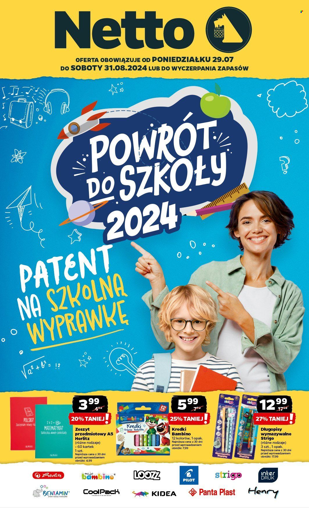 Gazetka Netto - 29.07.2024 - 31.08.2024. Strona 1