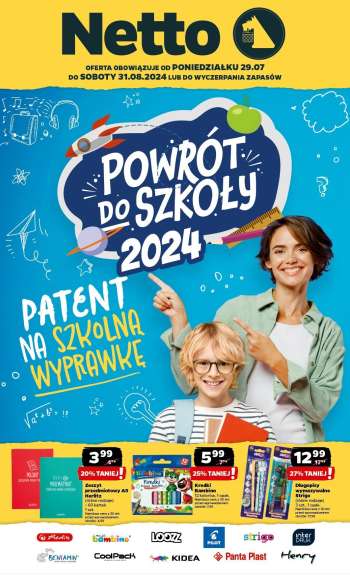 Gazetka Netto - 29.07.2024 - 31.08.2024.