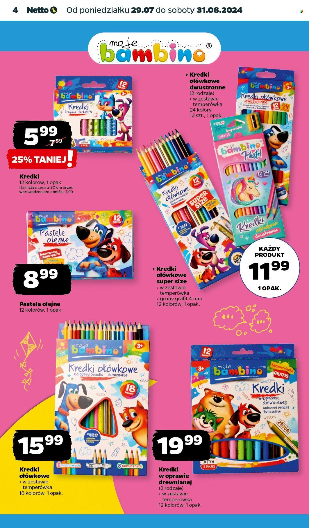 Gazetka Netto - 29.07.2024 - 31.08.2024. Strona 4