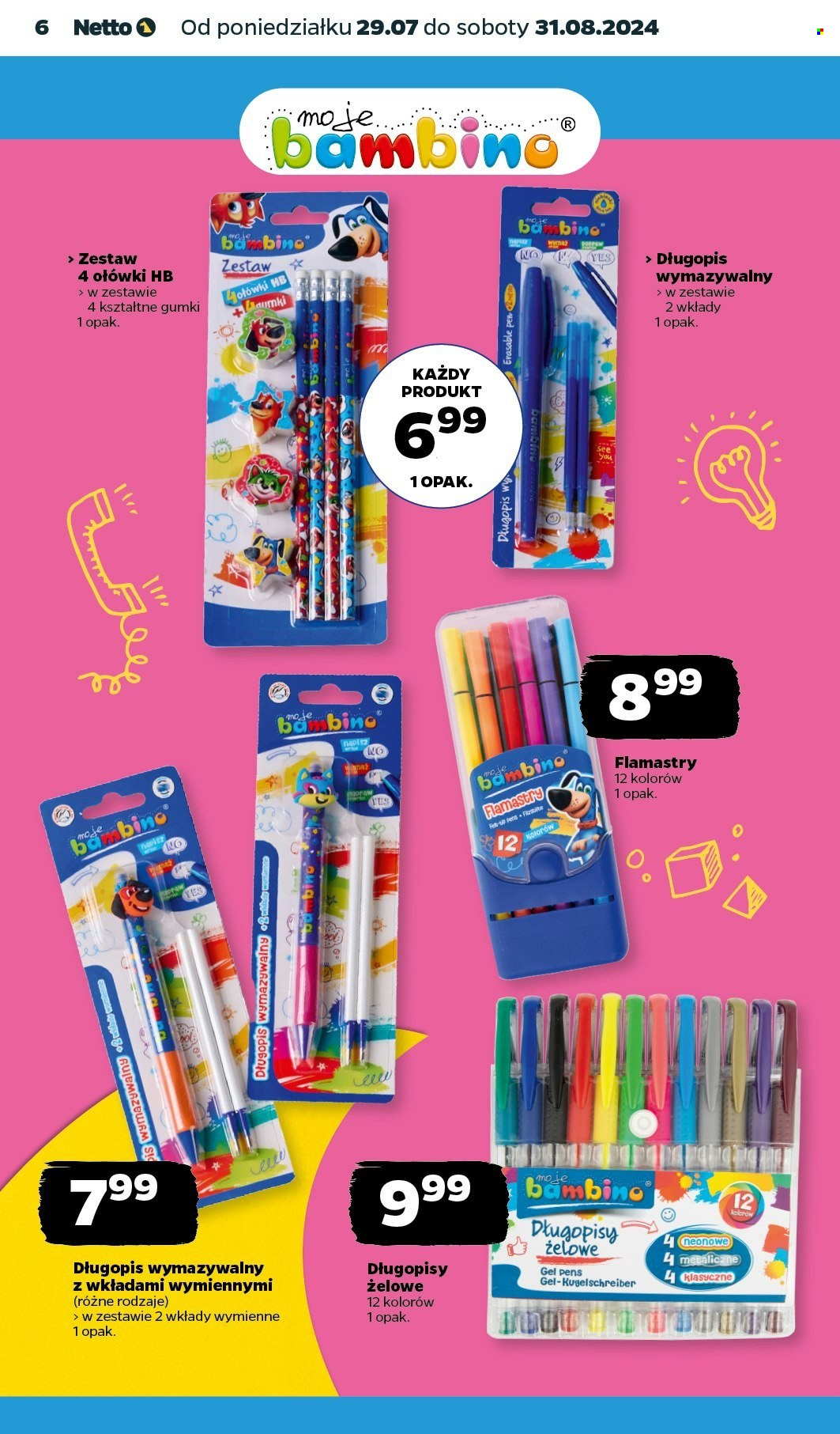 Gazetka Netto - 29.07.2024 - 31.08.2024. Strona 6