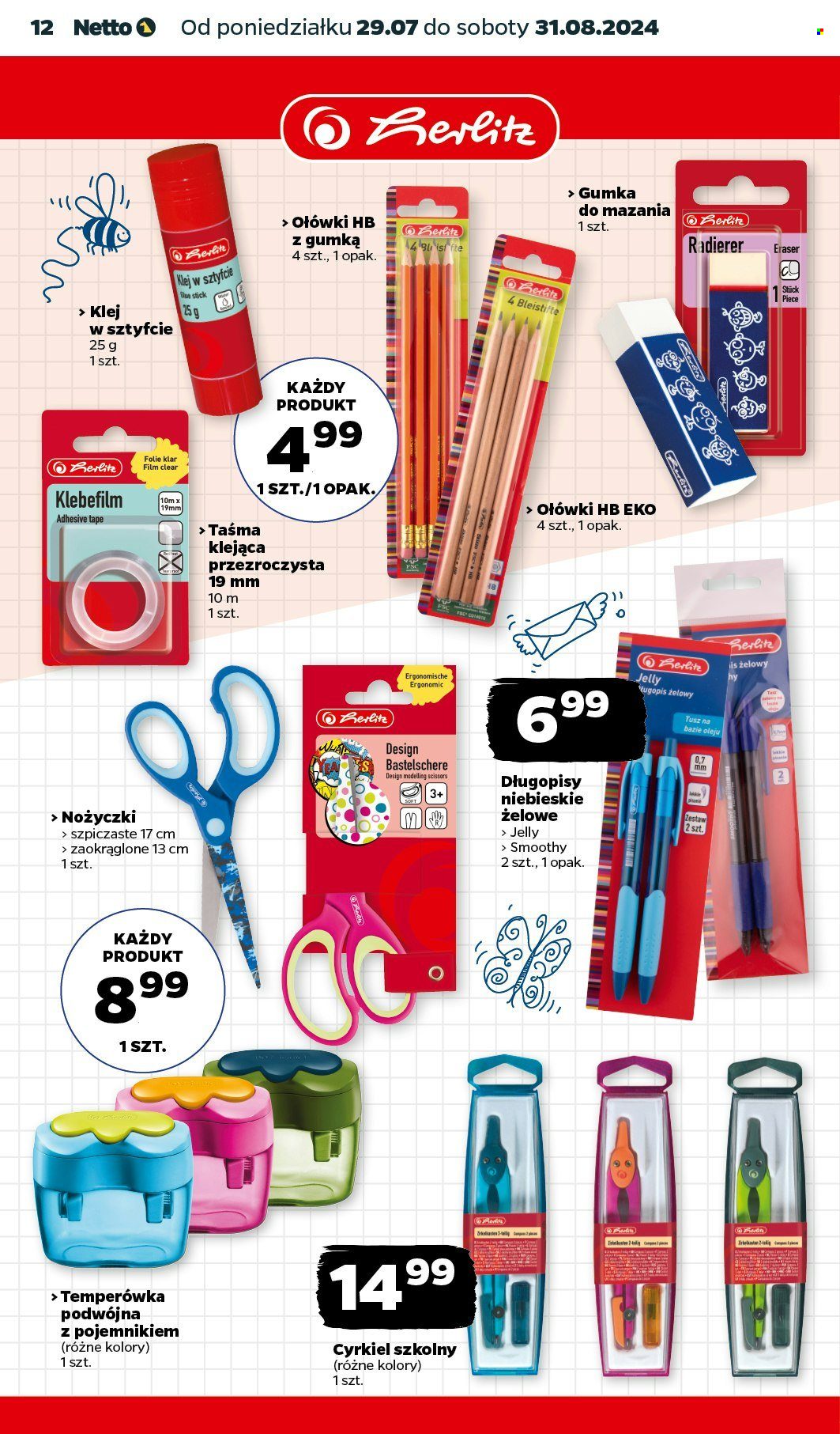 Gazetka Netto - 29.07.2024 - 31.08.2024. Strona 12