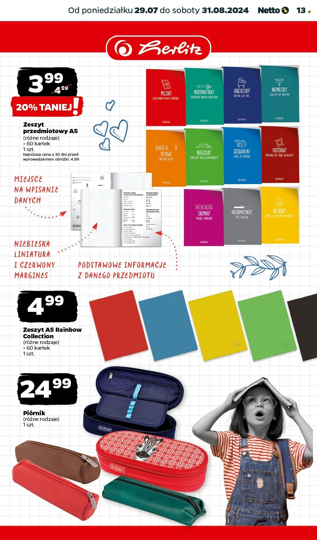 Gazetka Netto - 29.07.2024 - 31.08.2024. Strona 13