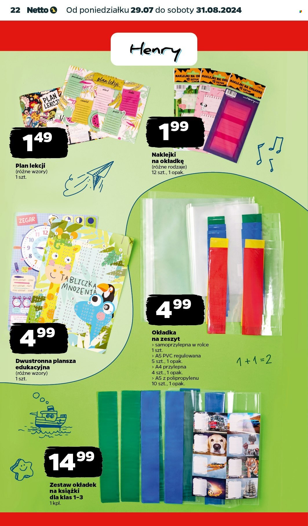 Gazetka Netto - 29.07.2024 - 31.08.2024. Strona 22