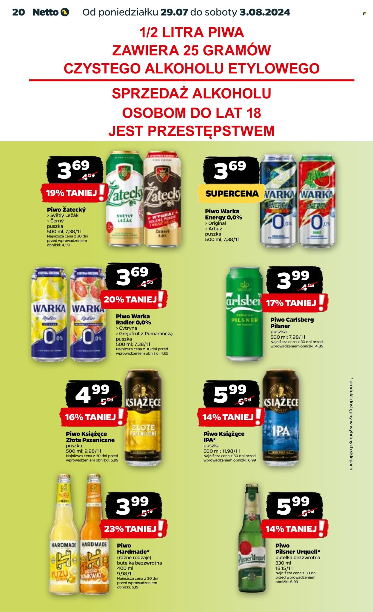 Gazetka Netto - 29.07.2024 - 3.08.2024. Strona 20