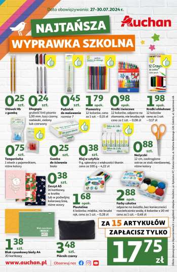 Gazetka Auchan - 27.07.2024 - 30.07.2024.