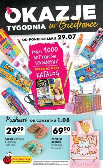 Gazetka Biedronka - 28.07.2024 - 1.09.2024.