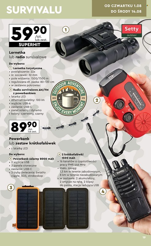 Gazetka Biedronka - 28.07.2024 - 1.09.2024. Strona 19
