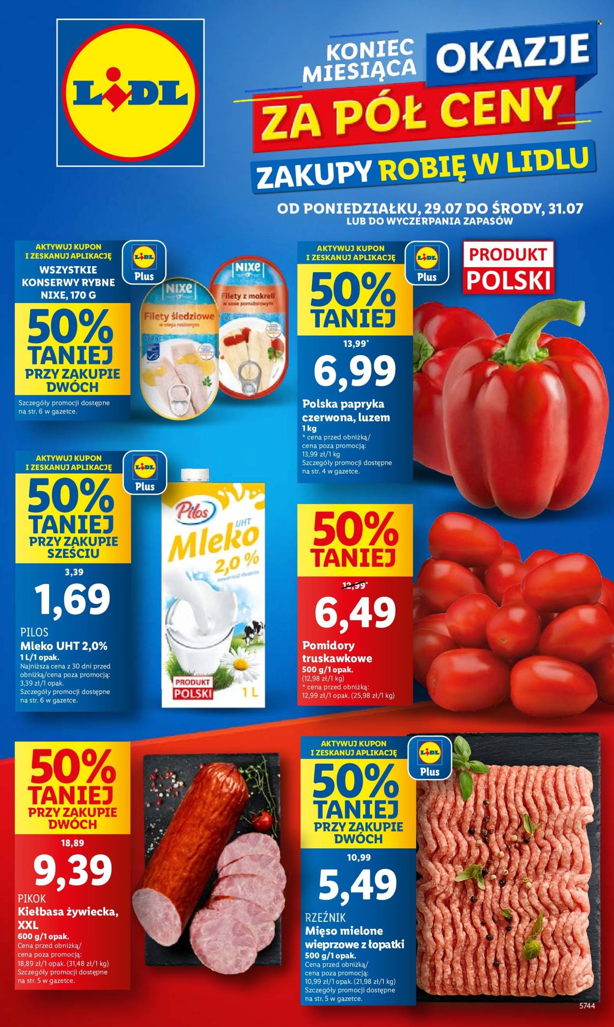 Gazetka Lidl - 29.07.2024 - 31.07.2024. Strona 1