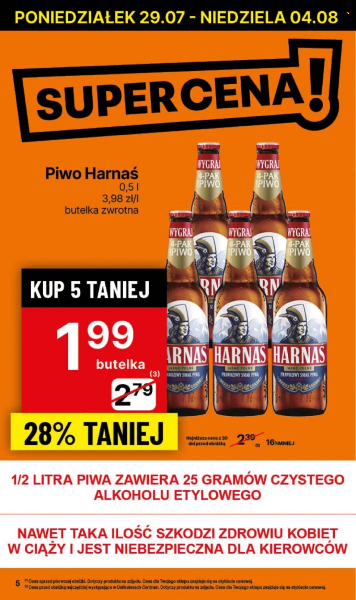 Gazetka Delikatesy Centrum - 29.07.2024 - 4.08.2024. Strona 5