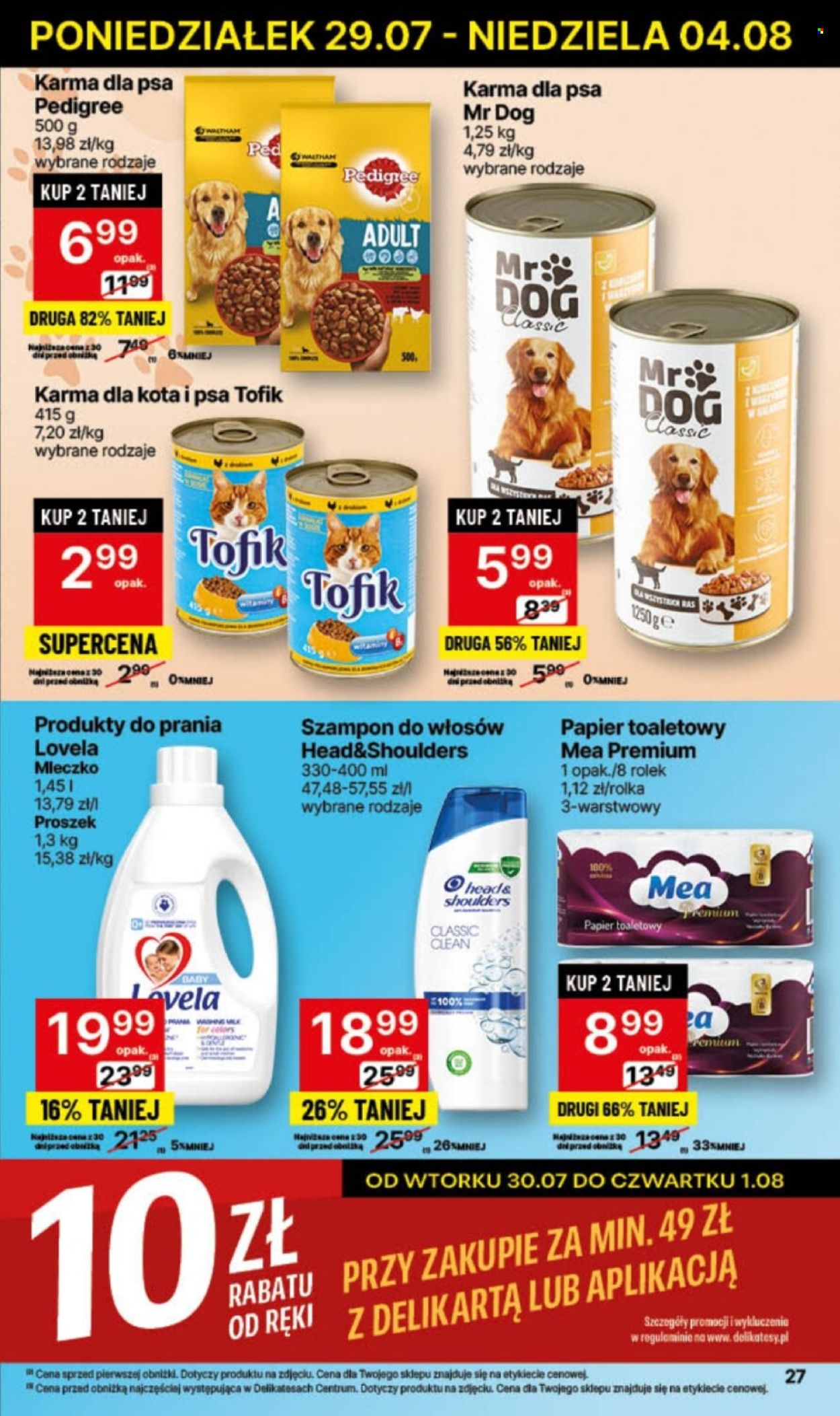 Gazetka Delikatesy Centrum - 29.07.2024 - 4.08.2024. Strona 27