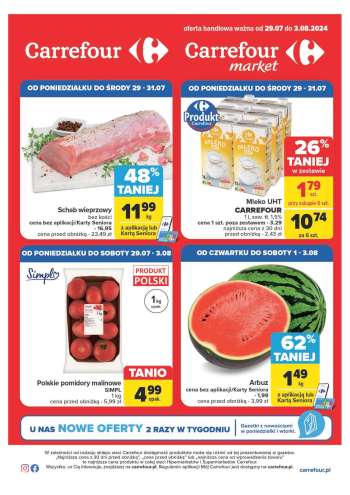 Gazetka Carrefour - 29.07.2024 - 3.08.2024.