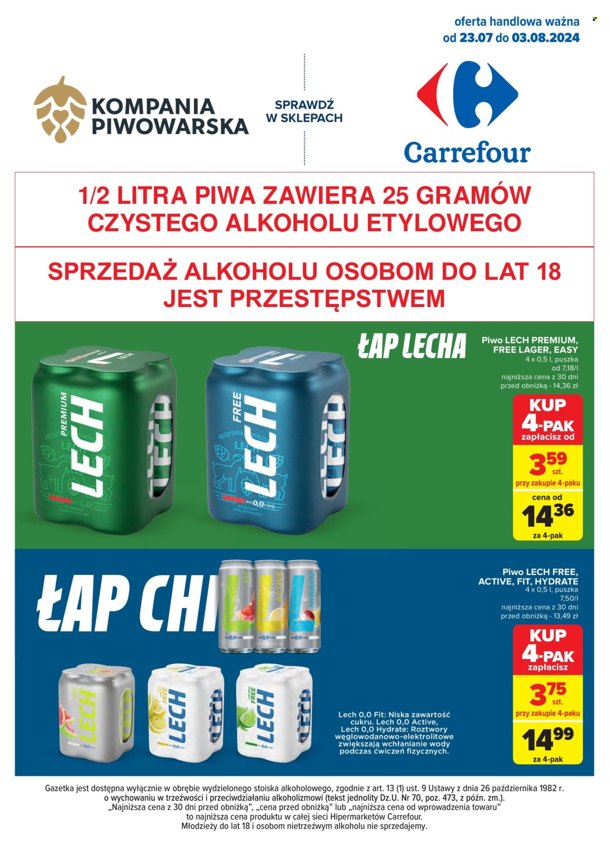 Gazetka Carrefour - 23.07.2024 - 3.08.2024. Strona 1