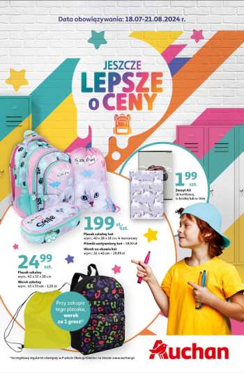 Gazetka Auchan - 18.07.2024 - 21.08.2024.