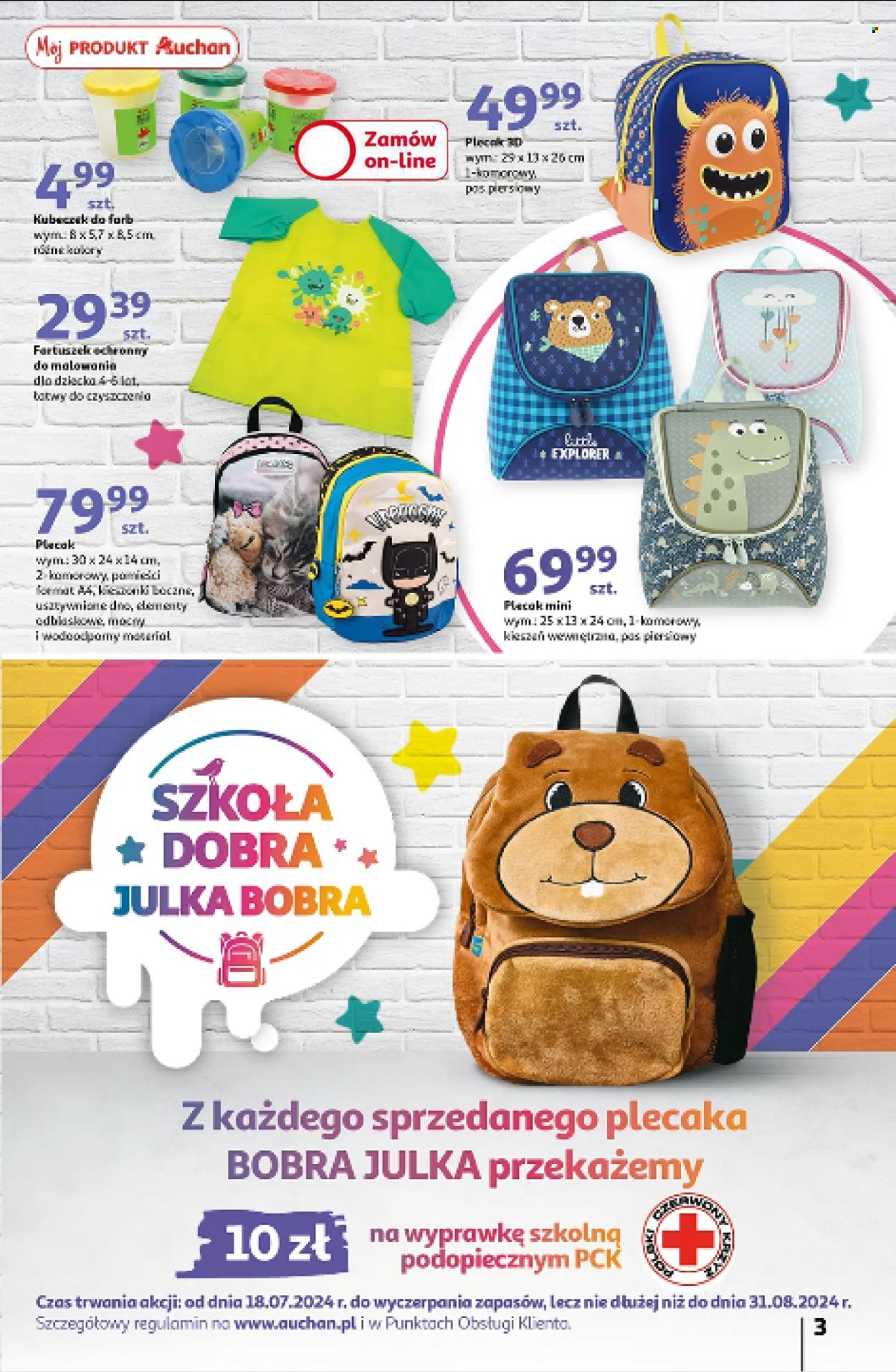 Gazetka Auchan - 18.07.2024 - 21.08.2024. Strona 3