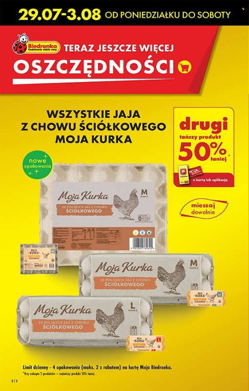 Gazetka Biedronka - 29.07.2024 - 3.08.2024. Strona 2