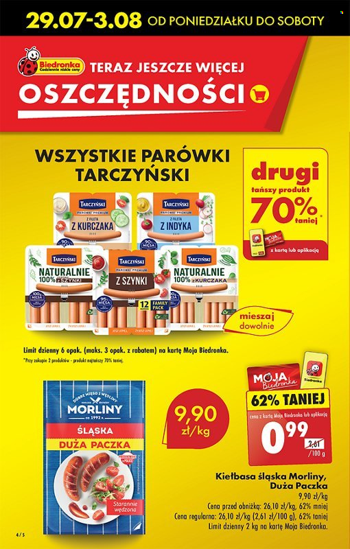 Gazetka Biedronka - 29.07.2024 - 3.08.2024. Strona 4