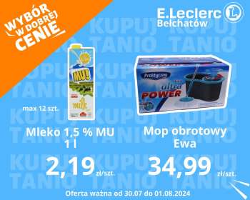 Gazetka E.Leclerc - 30.07.2024 - 1.08.2024.