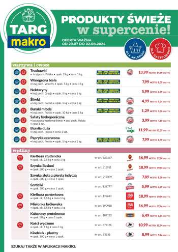 Gazetka Makro - 29.07.2024 - 2.08.2024.