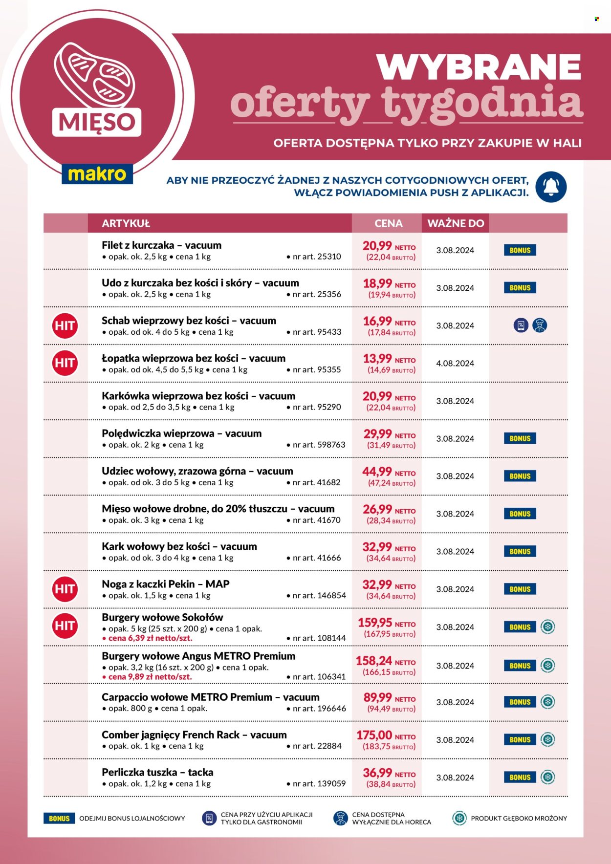 Gazetka Makro - 27.07.2024 - 4.08.2024. Strona 1