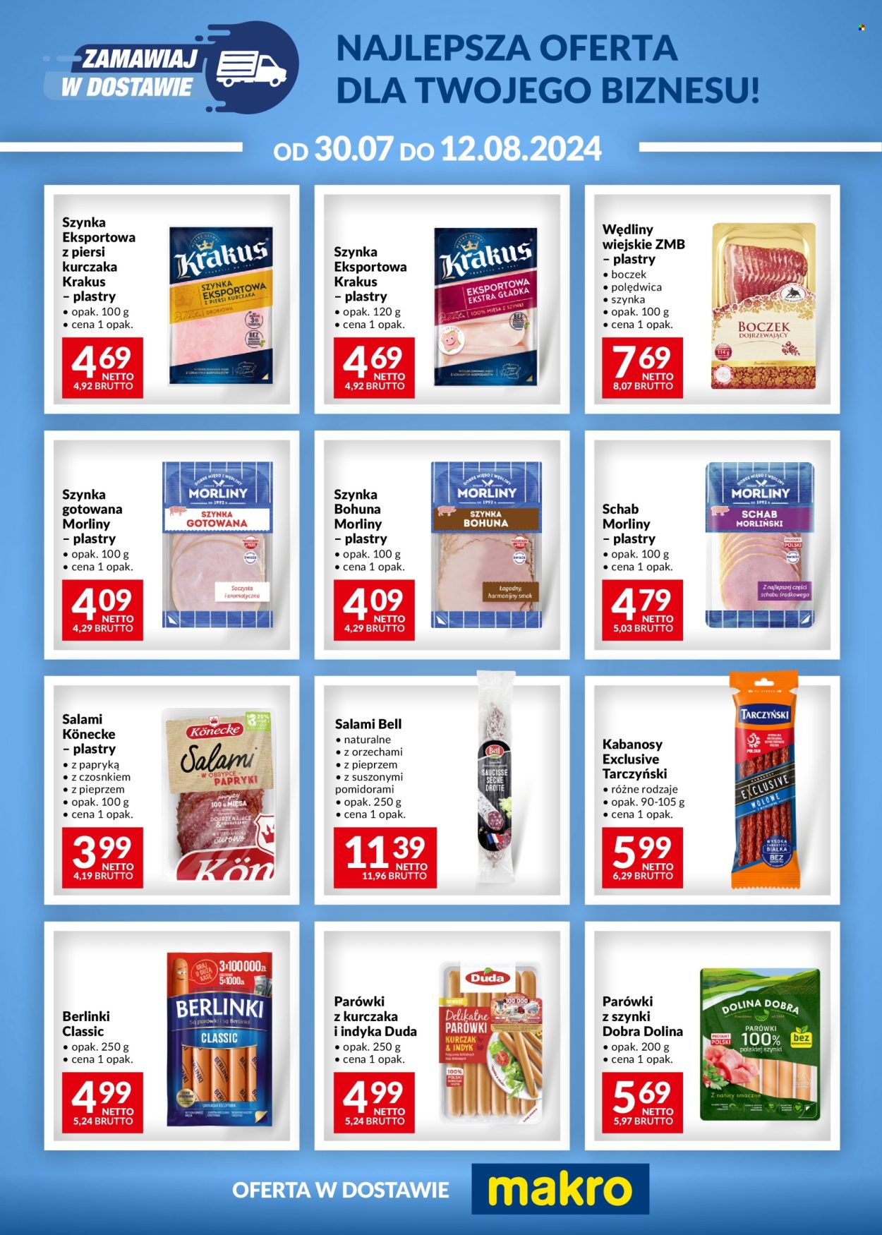 Gazetka Makro - 30.07.2024 - 12.08.2024. Strona 1