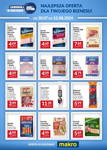 Gazetka Makro - 30.07.2024 - 12.08.2024.