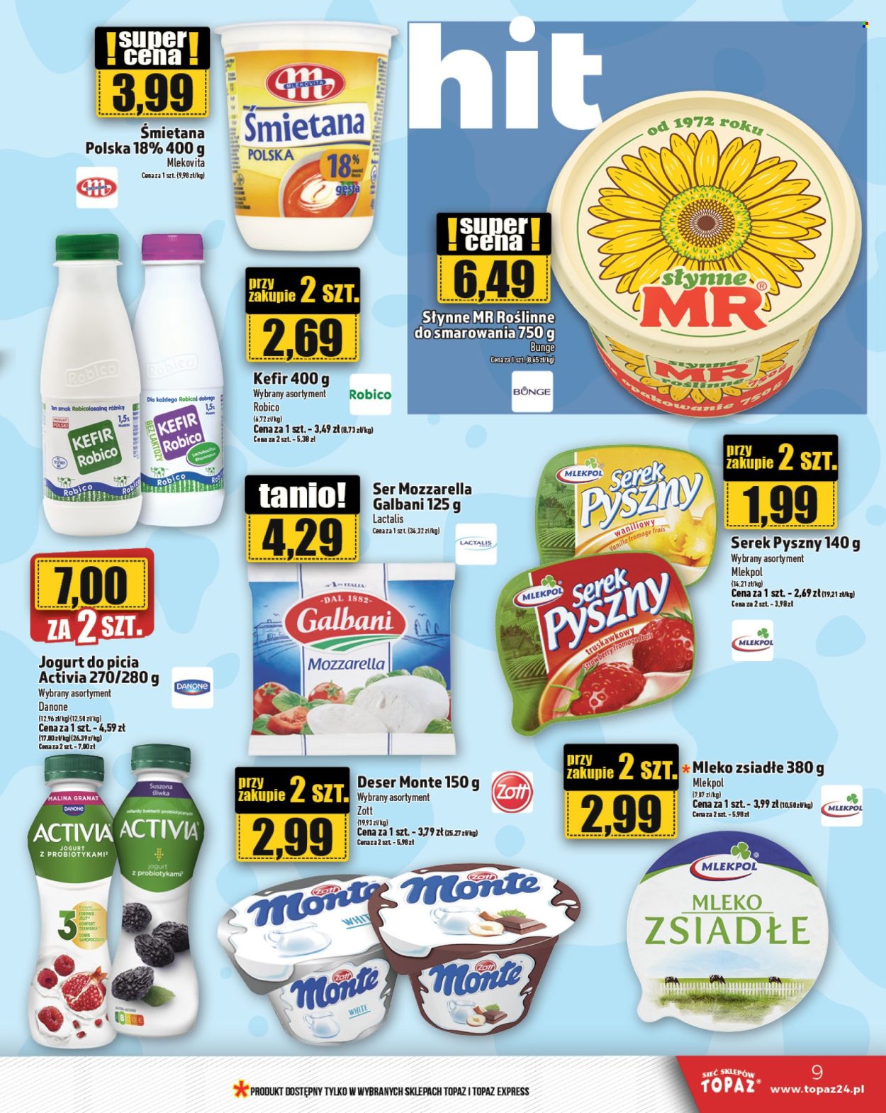 Gazetka Topaz - 1.08.2024 - 7.08.2024. Strona 9