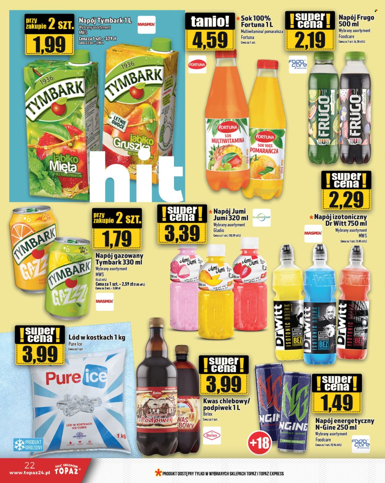 Gazetka Topaz - 1.08.2024 - 7.08.2024. Strona 22