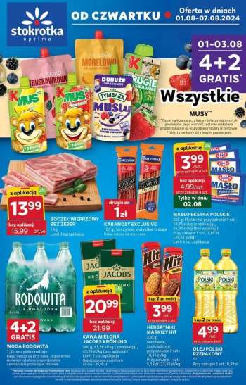 Gazetka Stokrotka Optima - 1.08.2024 - 7.08.2024.