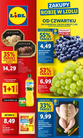 Gazetka Lidl - 1.08.2024 - 3.08.2024.