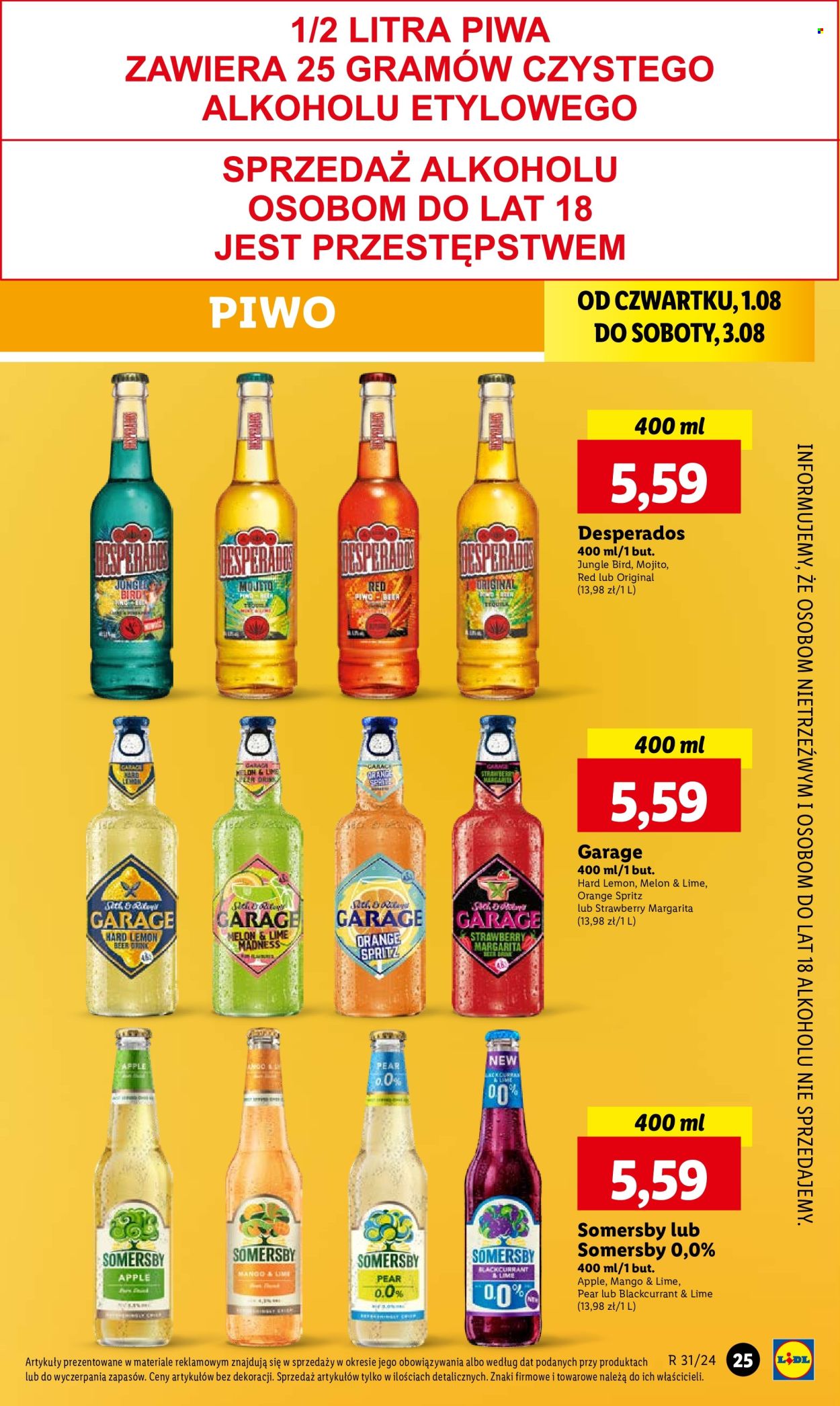 Gazetka Lidl - 1.08.2024 - 3.08.2024. Strona 31