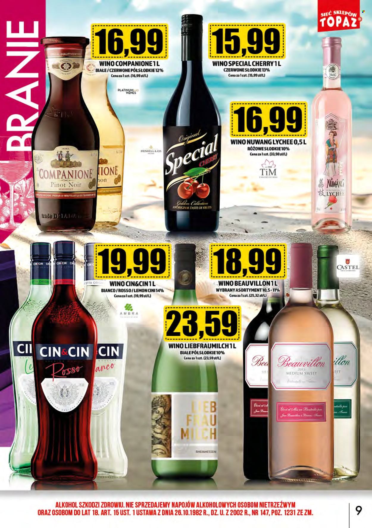 Gazetka Topaz - 1.08.2024 - 31.08.2024. Strona 9