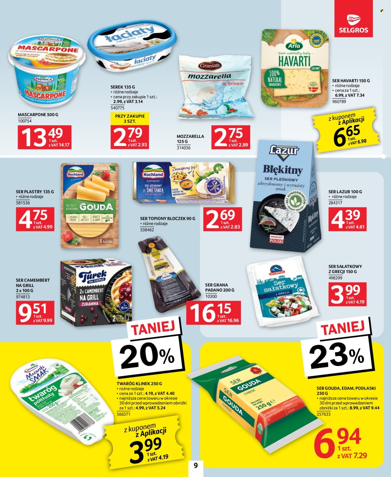Gazetka Selgros - 1.08.2024 - 13.08.2024. Strona 9