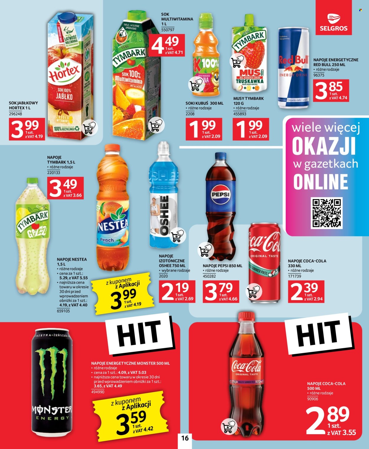 Gazetka Selgros - 1.08.2024 - 13.08.2024. Strona 16