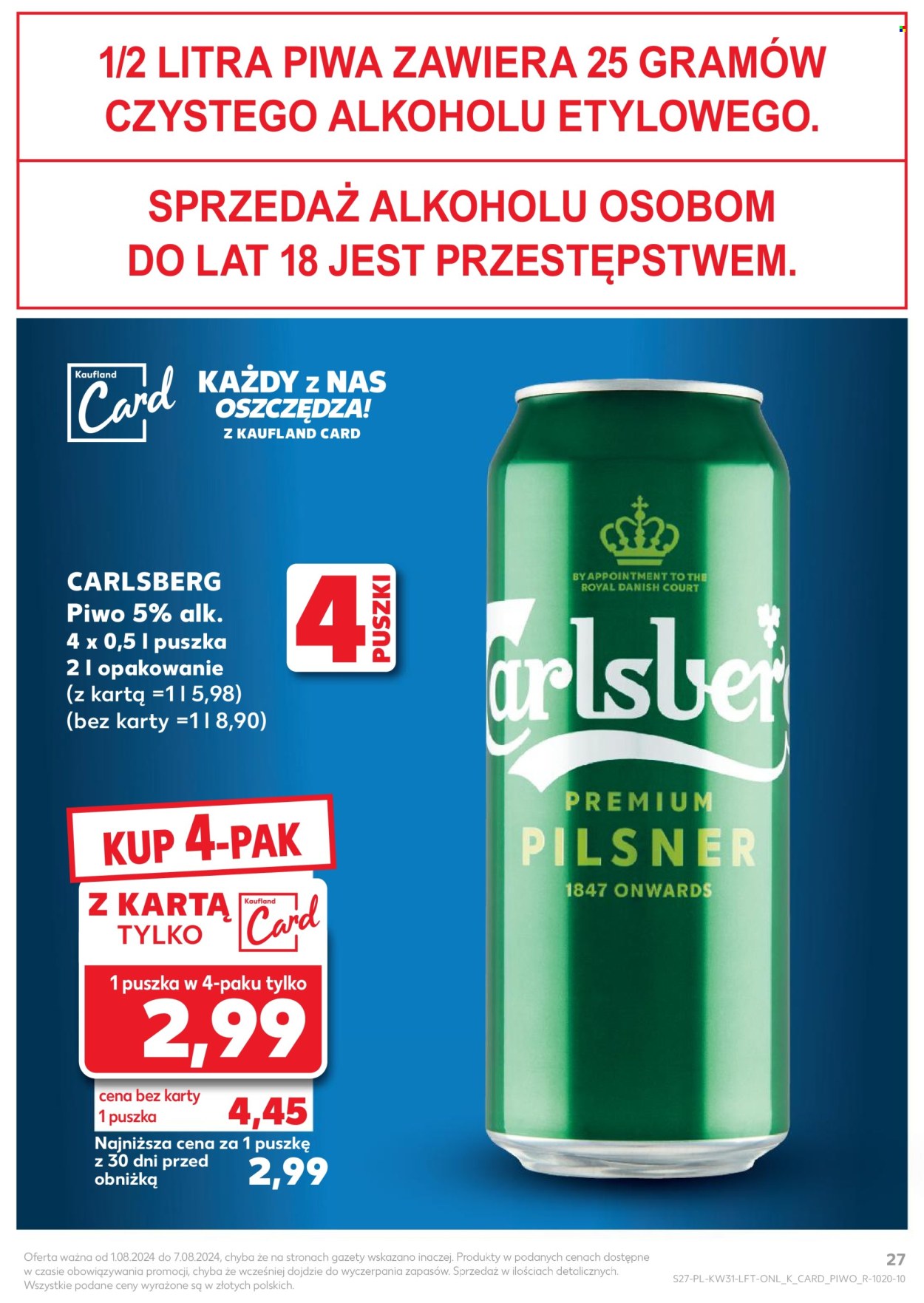Gazetka Kaufland - 1.08.2024 - 7.08.2024. Strona 27