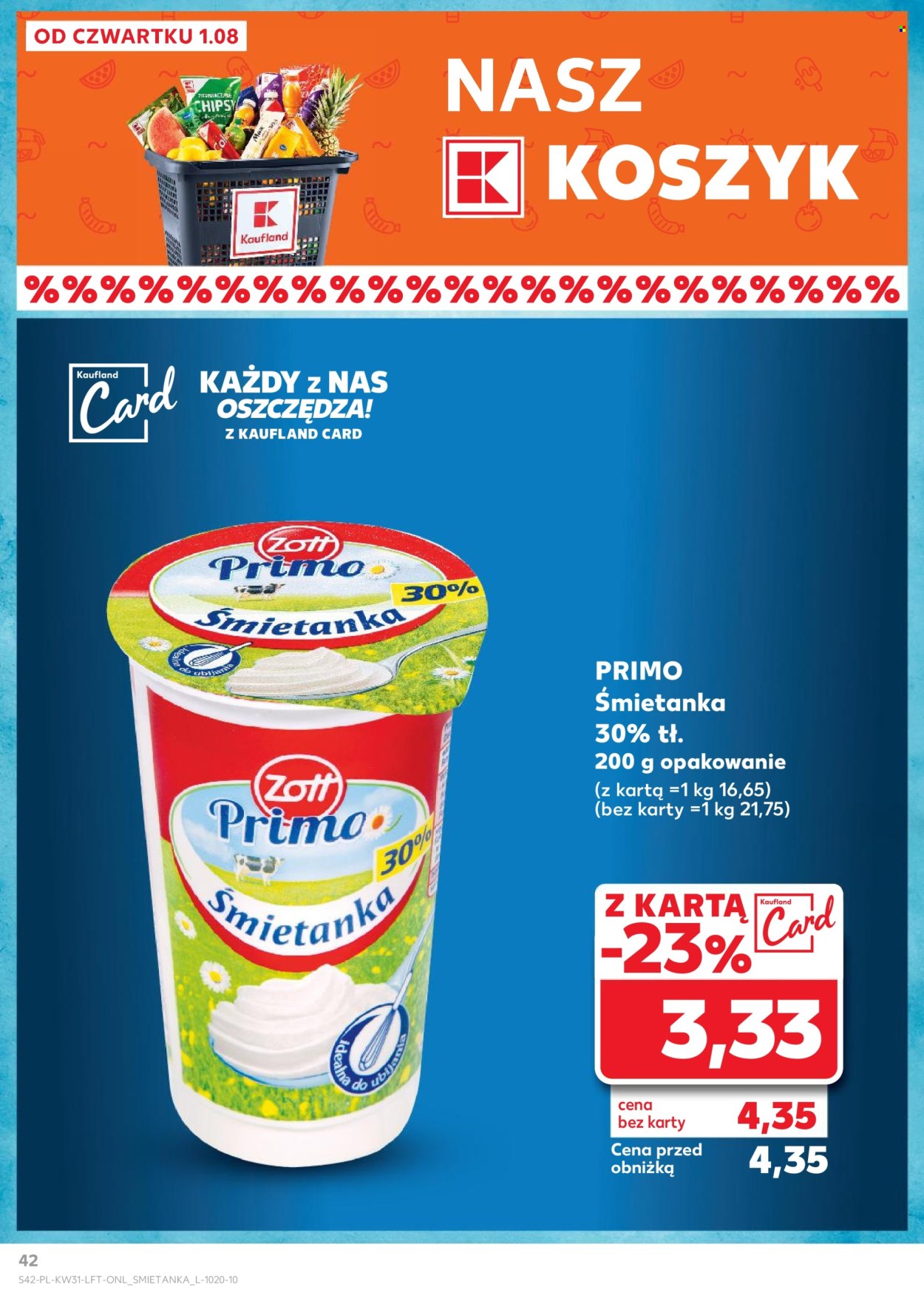 Gazetka Kaufland - 1.08.2024 - 7.08.2024. Strona 42