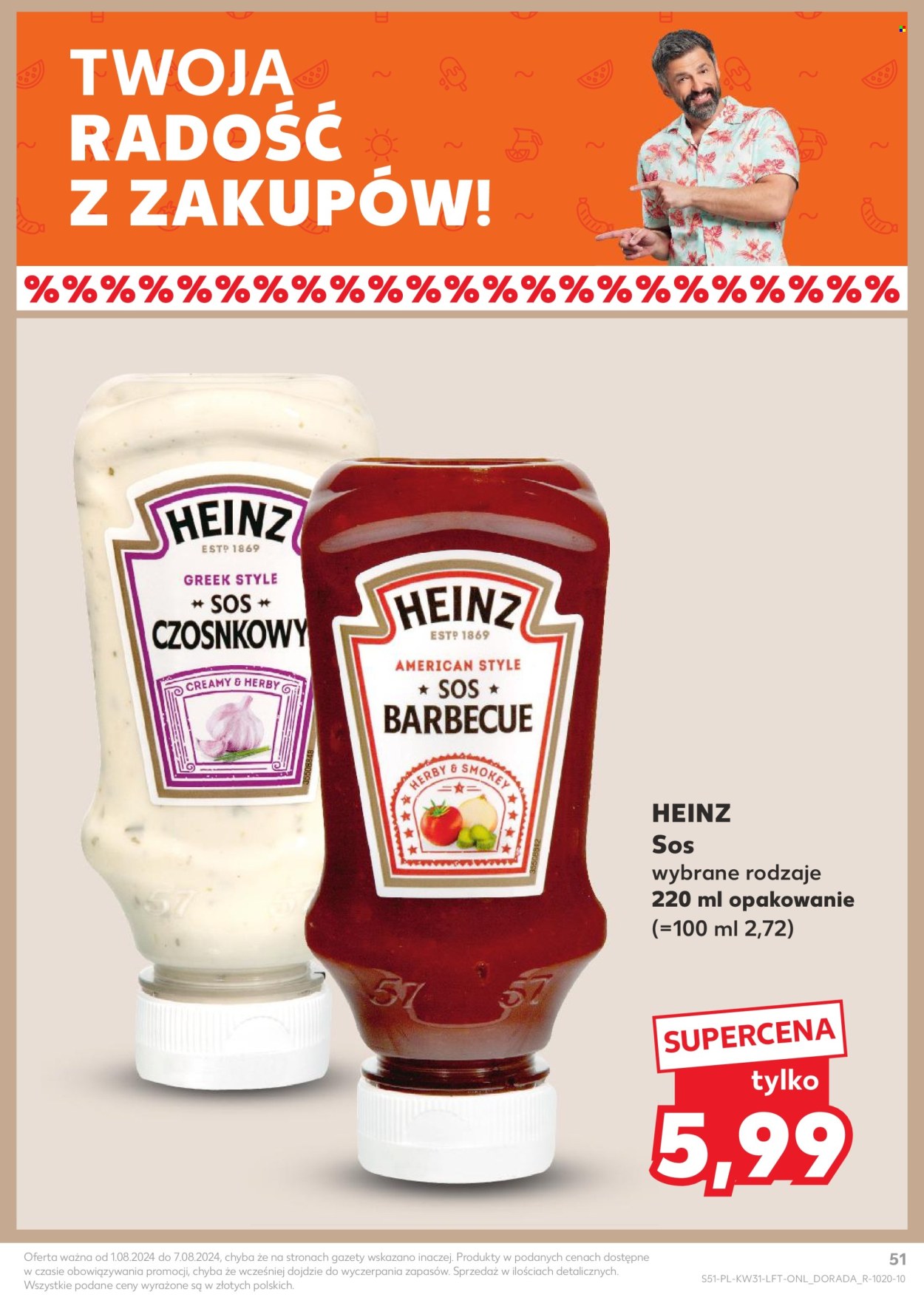 Gazetka Kaufland - 1.08.2024 - 7.08.2024. Strona 51