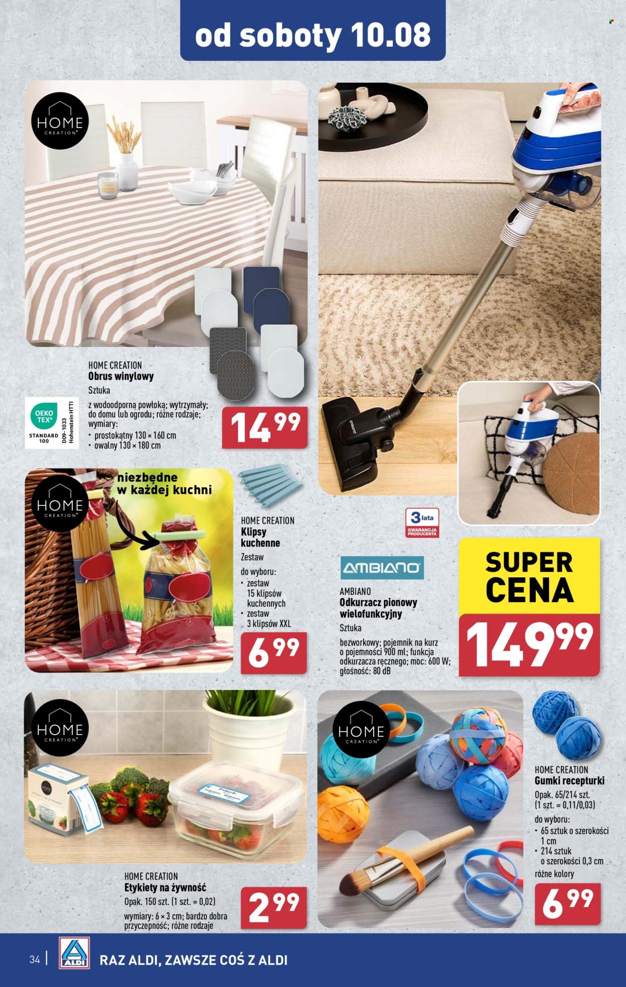 Gazetka ALDI - 5.08.2024 - 10.08.2024. Strona 34