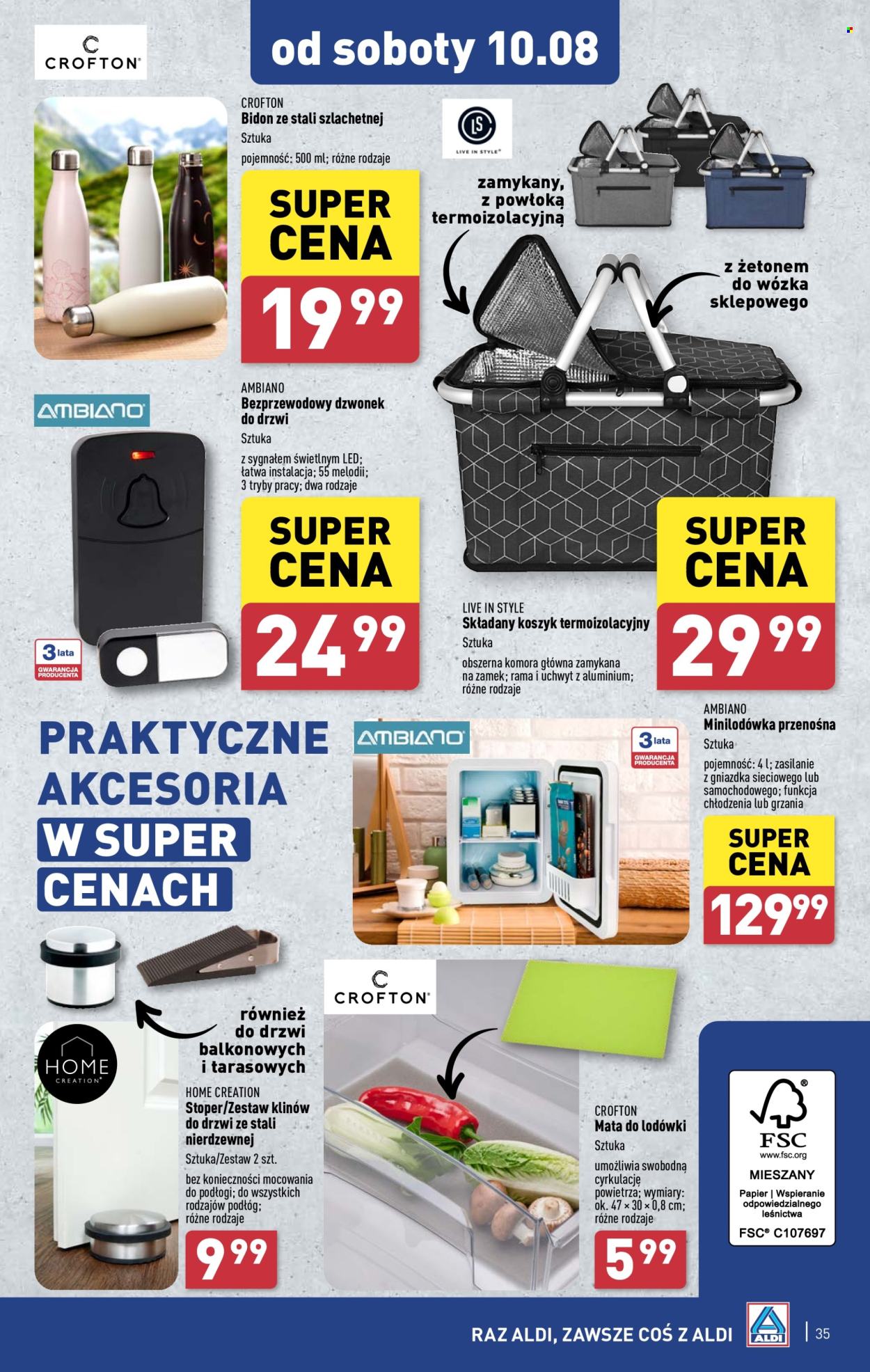 Gazetka ALDI - 5.08.2024 - 10.08.2024. Strona 35