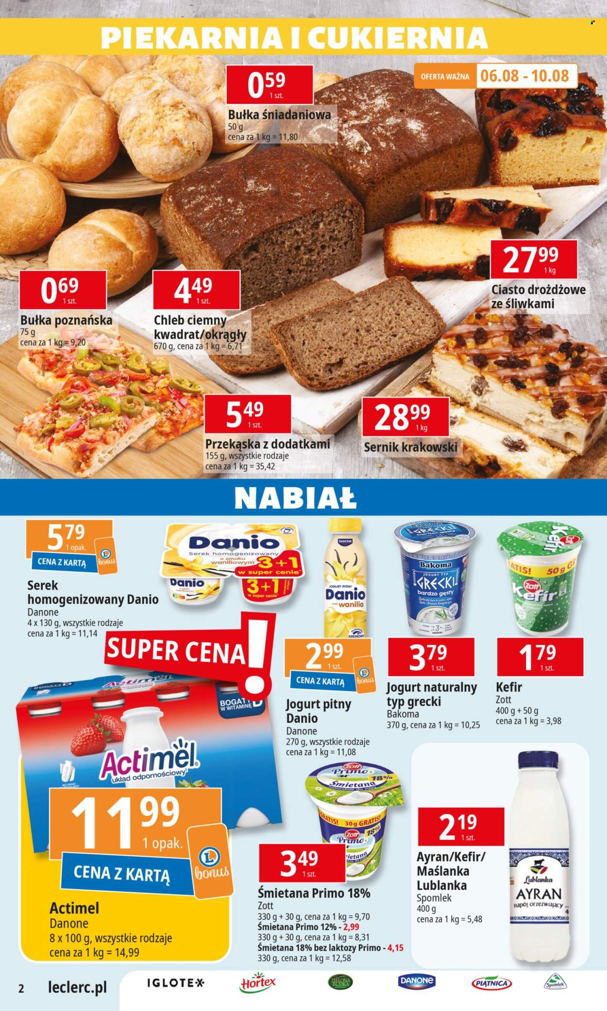 Gazetka E.Leclerc - 6.08.2024 - 17.08.2024. Strona 2