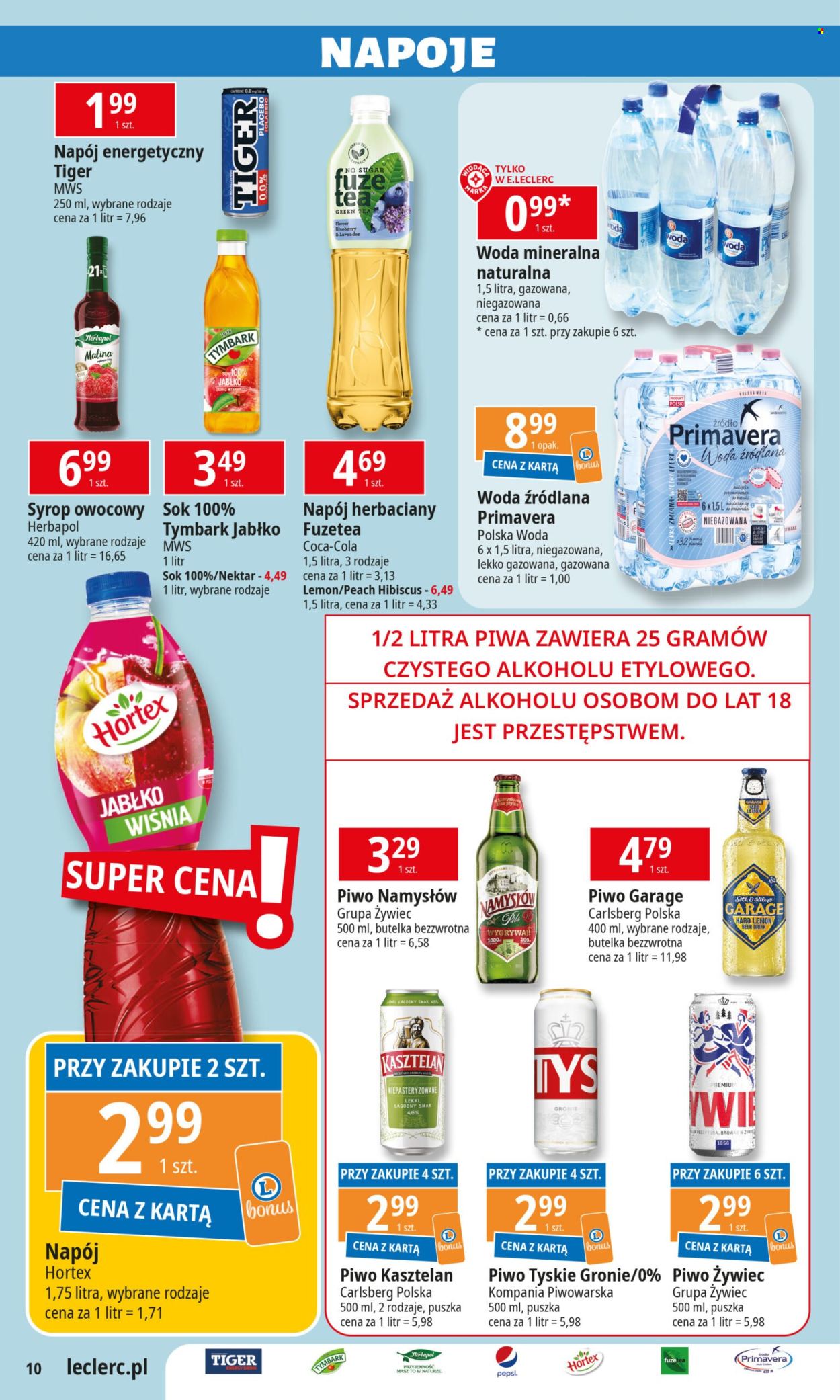 Gazetka E.Leclerc - 6.08.2024 - 17.08.2024. Strona 10
