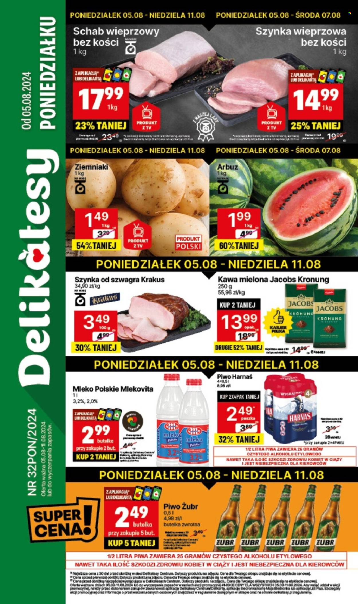 Gazetka Delikatesy Centrum - 5.08.2024 - 11.08.2024. Strona 1