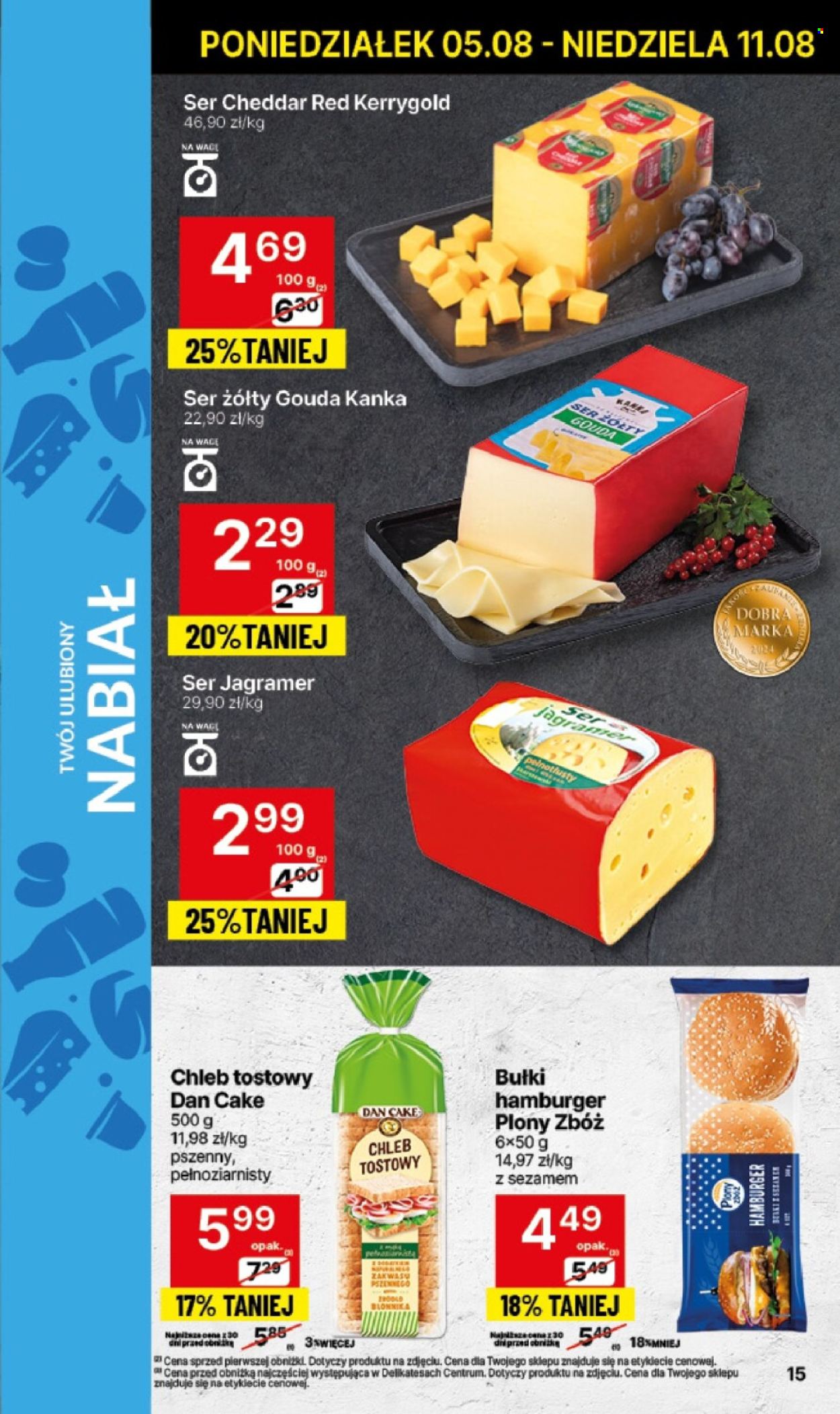 Gazetka Delikatesy Centrum - 5.08.2024 - 11.08.2024. Strona 15