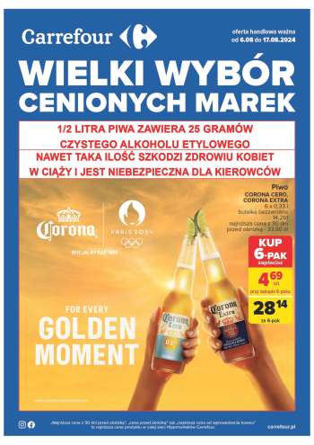 Gazetka Carrefour - 6.08.2024 - 17.08.2024.